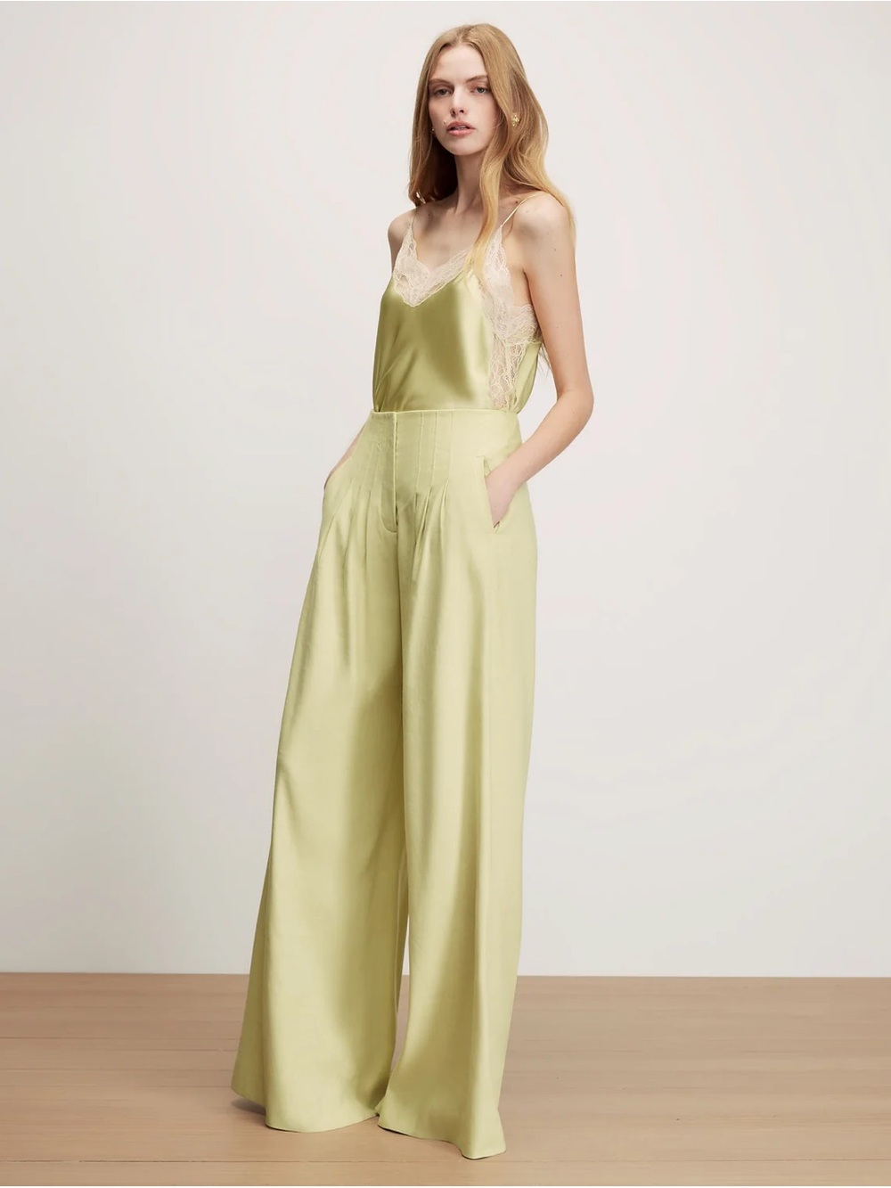 Veronica Beard Hoyt Wide Leg Pant - Picture 3 of 10